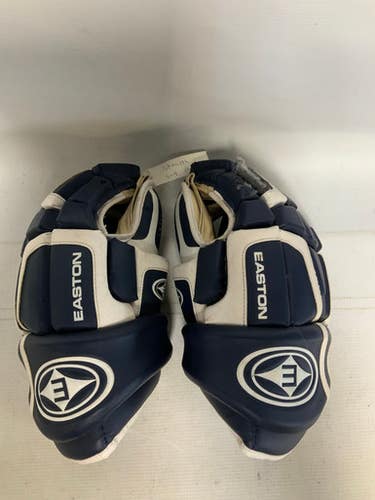 Used Easton Stealth S4 Senior Gloves Navy Blue 15" 11823-s000034271