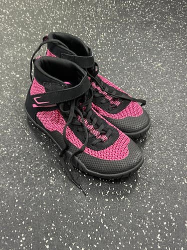 Used Wrestling Shoes Pink Senior 6.5 11849-s000034369