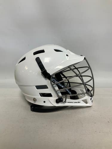 Used Cascade Cpvs Lacrosse Helmet White Sm 11823-s000034496