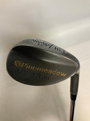 Used Pinemeadow Fourth Wedge Golf Wedge Mens Rh 64 Degree 11823-s000034520