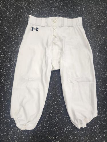 Used Under Armour Adult Fb Pants White Xl 11849-s000036563