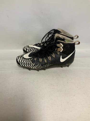 Used Nike Force Savage Adult Fb Cleats Black Senior 12 11823-s000035599