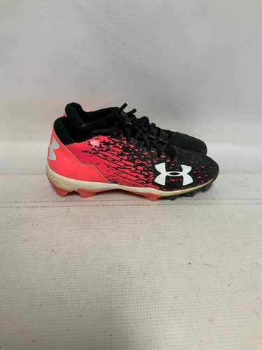 Used Under Armour Mlb Pink Bb Sb Cleats Black Junior 06 11823-s000035689
