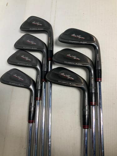 Used Ben Hogan Ft Worth Black Mens Iron Set Rh 4i-pw 11823-s000035773