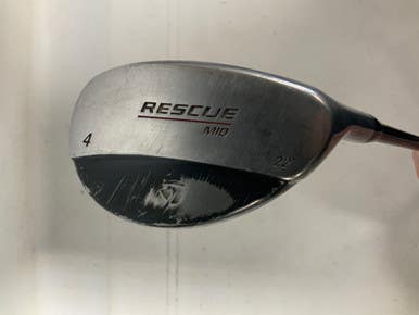 Used Taylormade Rescue Mid Mens Hybrid Club Rh 4 Hybrid 11823-s000037924