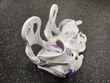Used Burton Reflex Womens Binding Only White Md 11849-s000038251