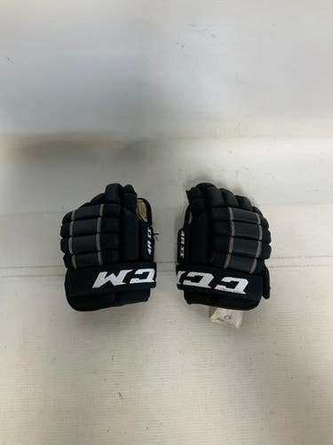 Used Ccm 4rii Youth Gloves Black 9" 11823-s000038402