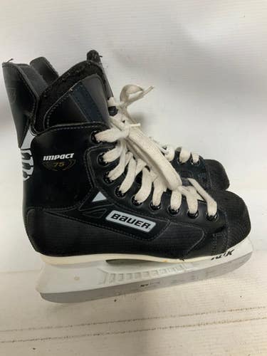 Used Bauer Impact 75 Junior Hockey Skate Junior 03 11823-s000038550