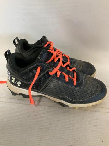 Used Under Armour Glyde Bb Sb Cleats Black Junior 04.5 11823-s000033848