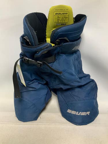 Used Bauer Supreme 1s Junior Pant Navy Blue Lg 11823-s000034096