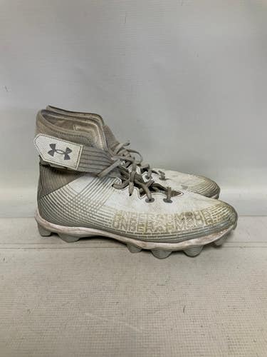 Used Under Armour Adult Fb Cleats White Senior 13 11823-s000033319