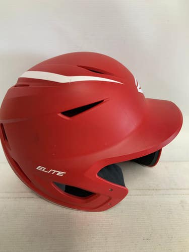 Used Easton Elite X Batting Helmet No Mask Red S M 11823-s000033374