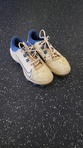 Used Nike Hyperdiamond 4 Bb Sb Cleats White Senior 8 11849-s000032573