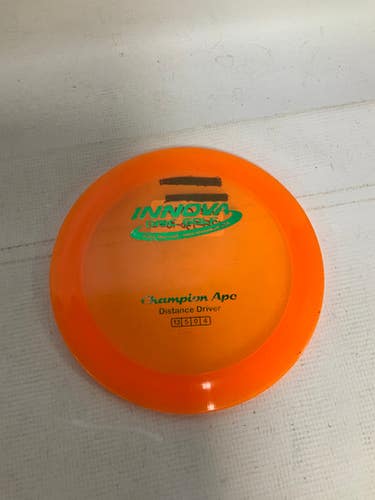 Used Innova Champion Ape Disc Golf Driver Red 11823-s000032793