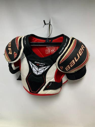 Used Bauer X60 Junior Shoulder Pads Md 11823-s000032968