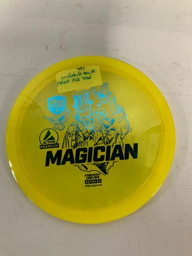 Used Discmania Magician Active Premium Disc Golf Drivers 11823-s000024907