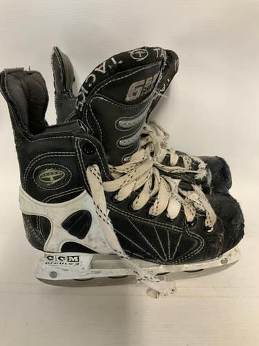 Used Ccm Super Tacks 652p Junior 03 Ice Hockey Skates 11823-s000023536