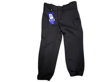 Used Mizuno Girls Sotball Pants Bb Sb Pant Girls Black Md 11849-s000025315