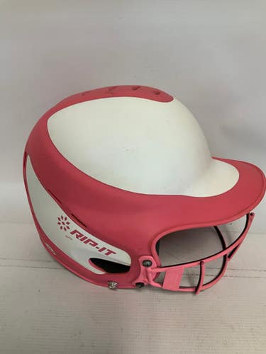 Used Rip-it White Pink Md Baseball And Softball Helmets 11823-s000025646