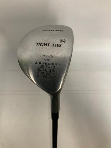 Used Adams Tight Lies 16 Degree 3 Wood Uniflex Graphite Shaft Fairway Woods 11823-s000026347