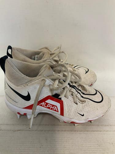Used Nike Alpha Bb Sb Cleats White Junior 01.5 11823-s000032168