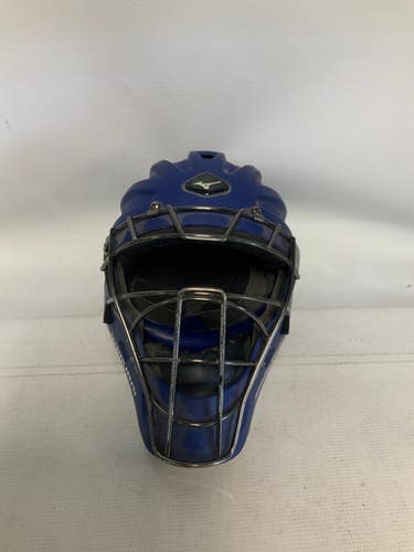 Used Mizuno Samurai Catchers Helmet W Mask Royal Blue M L 11823-s000032192