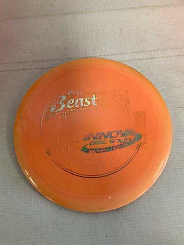 Used Innova Pro Beast Disc Golf Driver Orange 175g 11823-s000031148