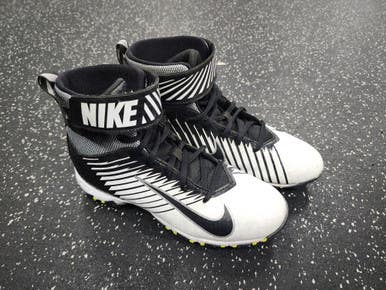 Used Nike Jr Fb Cleats Black And White Junior 04.5 11849-s000031195