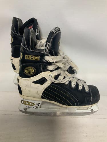Used Ccm Tacks 652 Junior Hockey Skate Junior 02 11823-s000031292