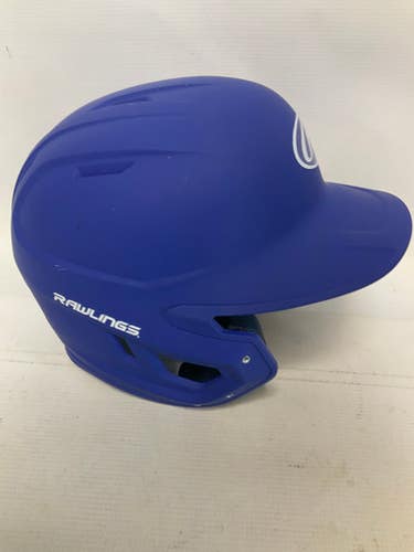 Used Rawlings Mach Sr Rev A Batting Helmet No Mask Royal Blue Lg 11823-s000031547
