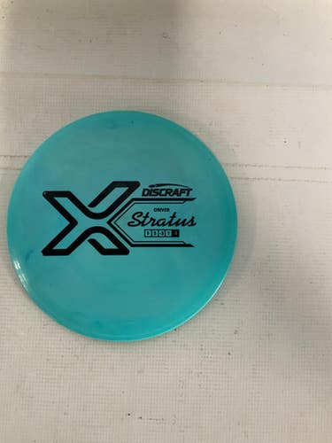 Used Discraft Stratus Disc Golf Driver Carolina Blue 11823-s000031685