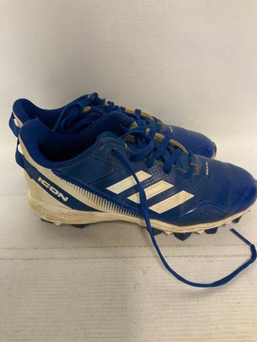 Used Adidas Icon Bb Sb Cleats Royal Blue Junior 04 11823-s000031748