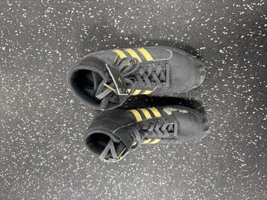 Used Adidas Wrestling Shoes Black Junior 04 11849-s000034719