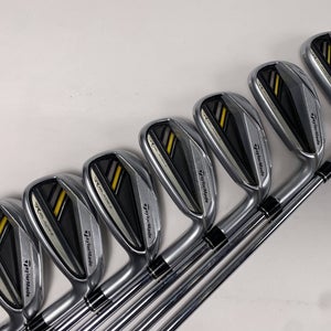 TaylorMade RocketBladez Iron Set 4-PW RocketFuel 85g Regular Steel Mens RH