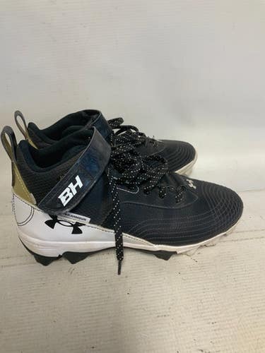 Used Under Armour Bh Harper 7 Bb Sb Cleats Black Junior 04.5 11823-s000034959
