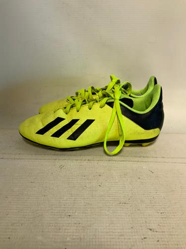 Used Adidas X Soccer Cleats Yellow Junior 04 11823-s000034914