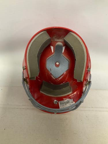 Used Rawlings Cfbh Batting Helmet W Mask Red Sm 11823-s000035097