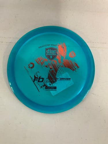 Used Discmania Fd C-line Disc Golf Driver Teal 175g 11823-s000035208