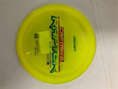 Used Discraft Captains Raptor P Ulibarri Disc Golf Driver Yellow 11823-s000035199