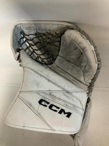 Used Ccm Axis 2 591 Game Ready Senior Goalie Catcher White 11823-s000036066