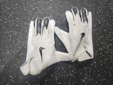 Used Nike Vapor Jet 8.0 Fb Gloves White Xl 11849-s000036294