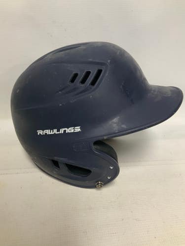 Used Rawlings R16s-revb Batting Helmet No Mask Navy Blue Lg 11823-s000037755
