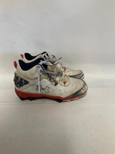 Used Under Armour Bh Bb Sb Cleats White Junior 03.5 11823-s000037798