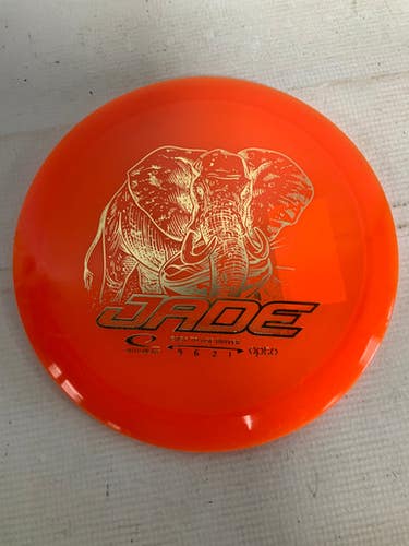 Used Latitude 64 Jade Opto Disc Golf Driver Orange 158g 11823-s000039193
