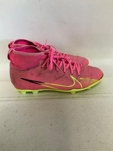 Used Nike Mercurial Soccer Cleats Pink Junior 06 11823-s000039304