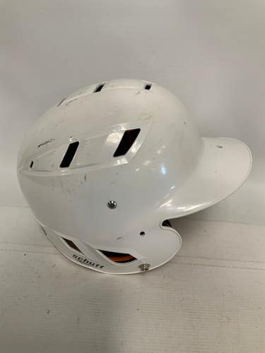 Used Schutt White Lg Baseball And Softball Helmets 11823-s000024315