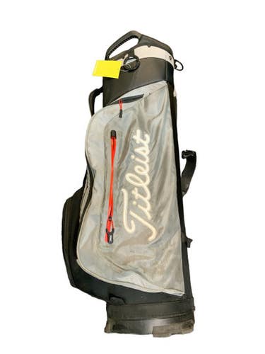 Used Titleist Black Grey Golf Cart Bags 11823-s000024338