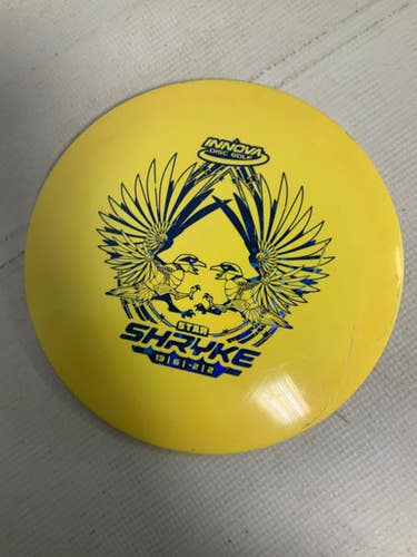 Used Innova Shryke Star Disc Golf Driver Yellow 168g 11823-s000037434