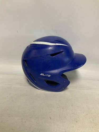 Used Easton Elite X Batting Helmet No Mask Royal Blue Md 11823-s000037513