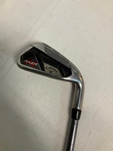 Used Callaway Razr X 7 Iron Ladies Flex Graphite Shaft Individual Irons 11823-s000023153